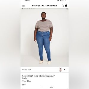 Universal Standard Seine Jeans
